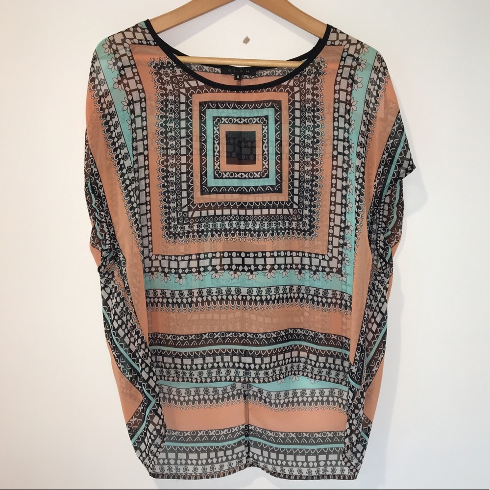 GLAM blouse size small